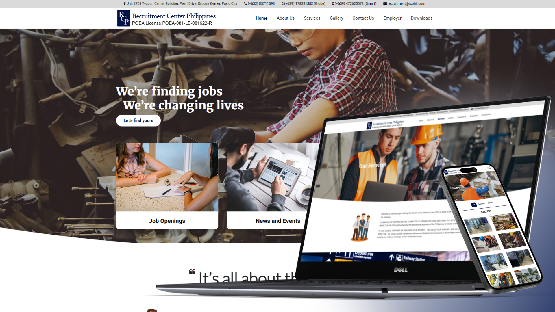 Portfolio | R Web Solutions Corp.
